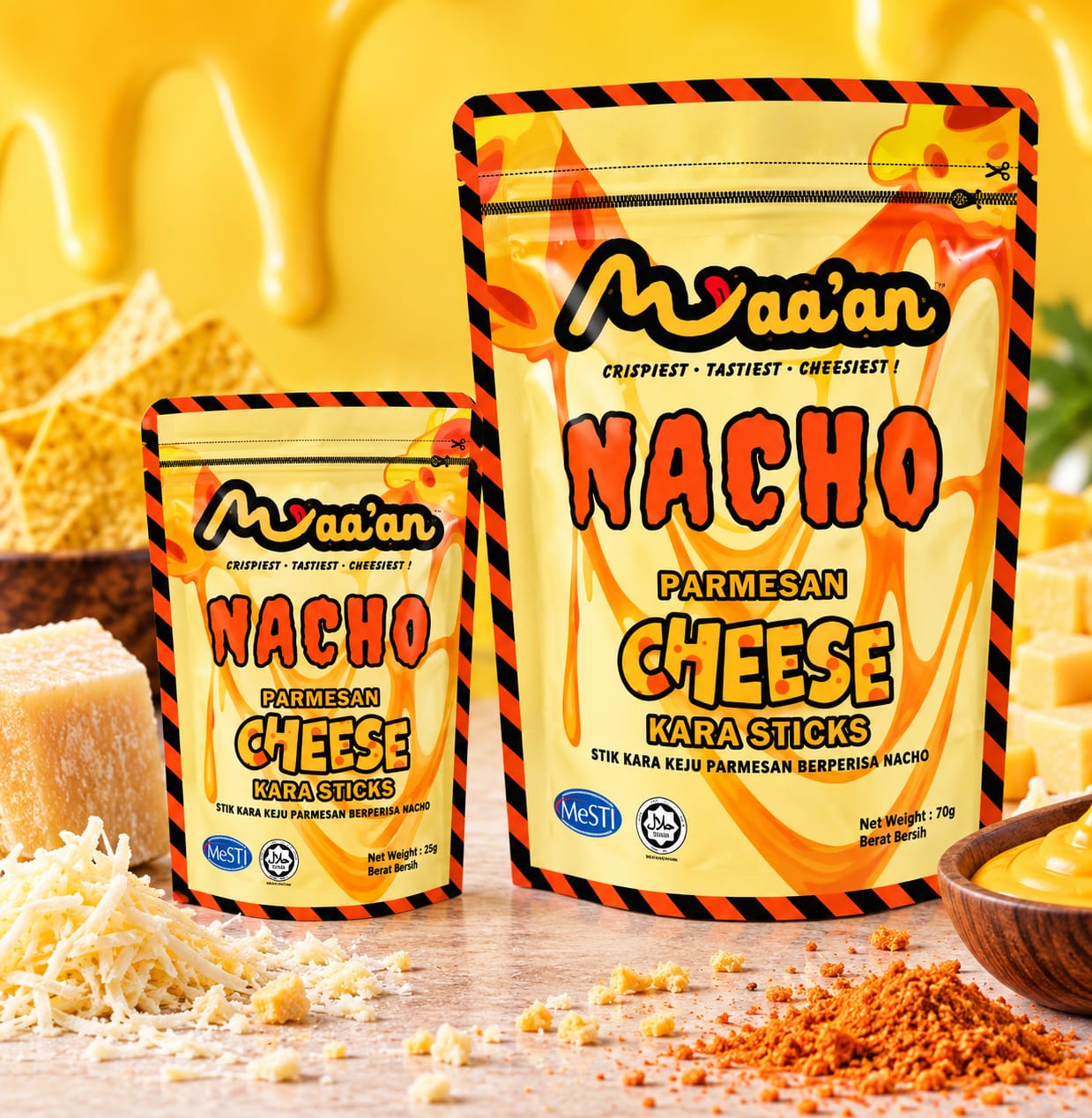 Parmesan Cheese Kara Stick — Nacho