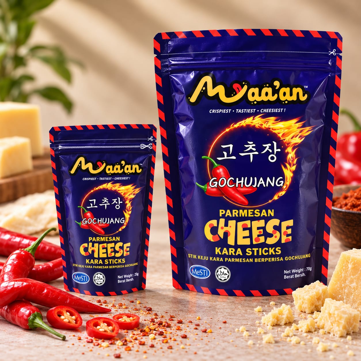 Parmesan Cheese Kara Stick — Gochujang